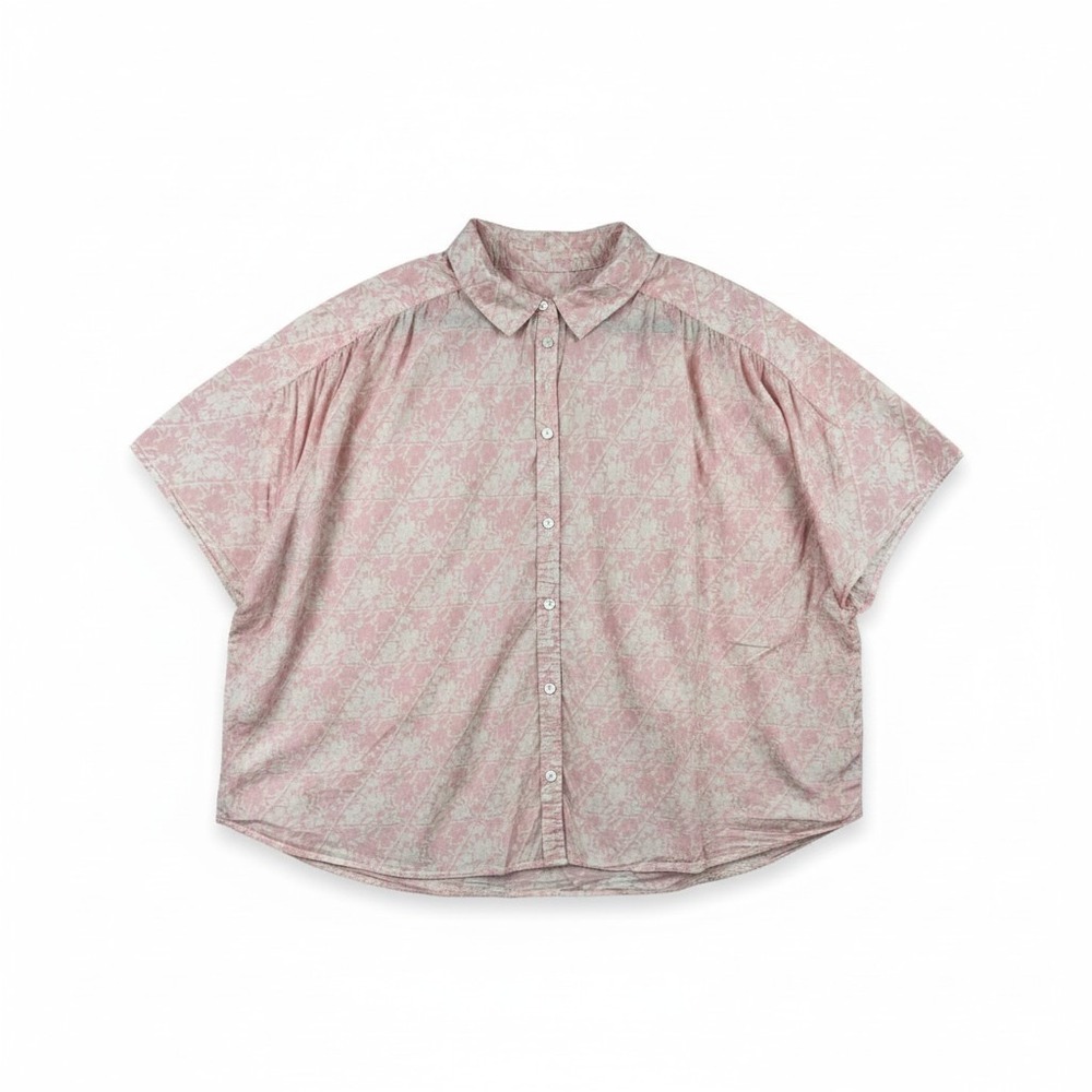 American Eagle‎ Outfitters Shirt XXL Womens Pink Floral Button Up Cottagecore